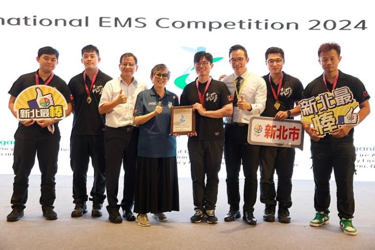 新北消防榮耀奪得 「IEMSC國際救護競賽
