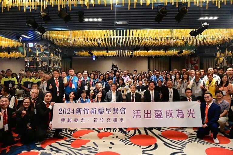 新竹祈禱早餐會縣長楊文科盼社會更美好