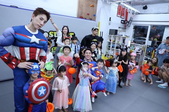 萬聖節 Halloween 男星古程丰 英雄聯盟大遊行