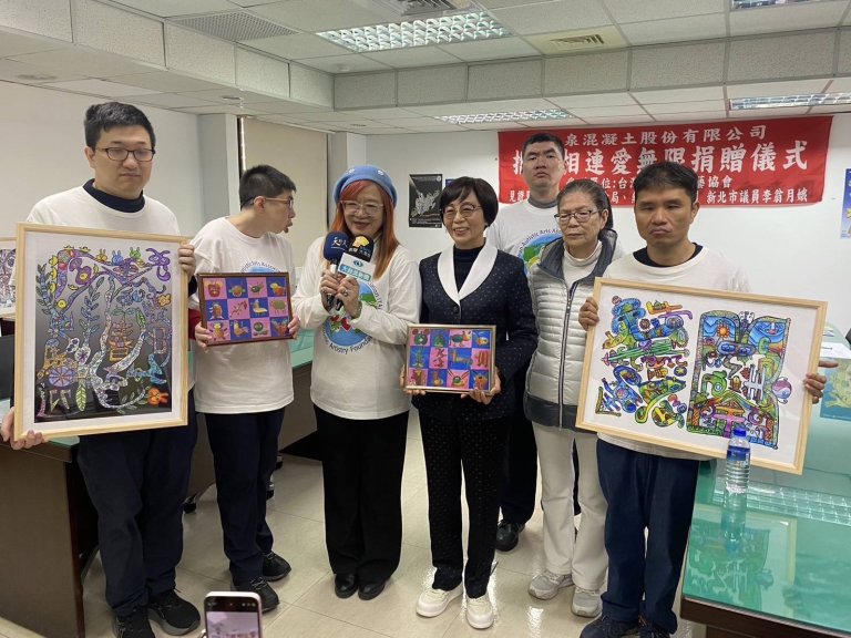 星奇兒藝術揚名四海！李翁緣繫蘆洲情