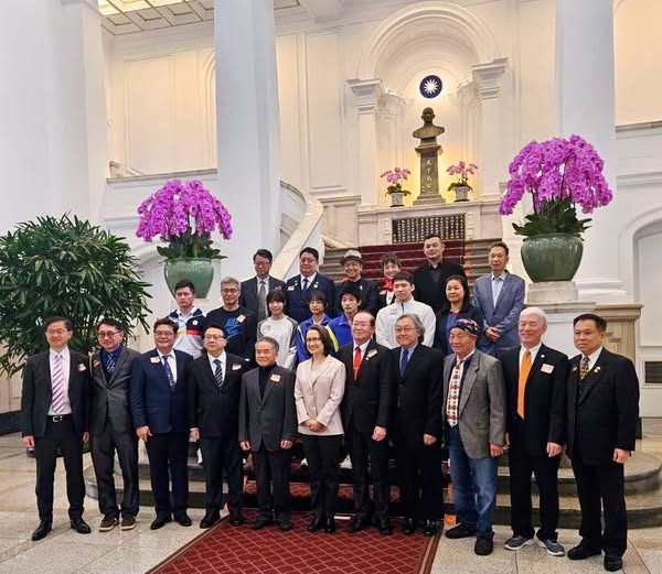 蕭美琴副總統 與 職拳協會成員 總統府溫馨相見歡