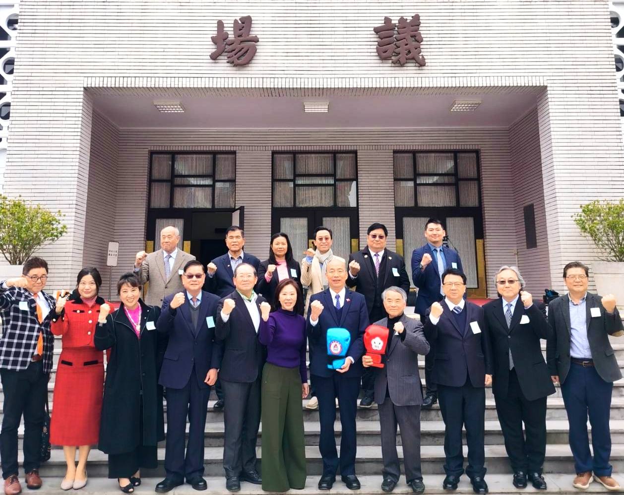 中華民國職業拳擊協會參訪立法院 深化交流，共創未來