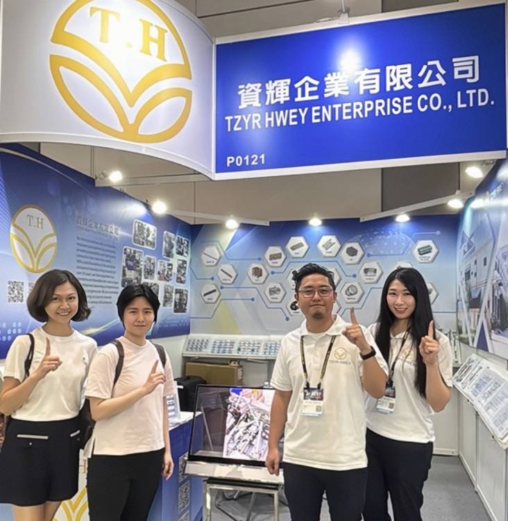資輝企業於 COMPUTEX 2025 展示高速連接器與防水解決方案，吸引國際買主參觀