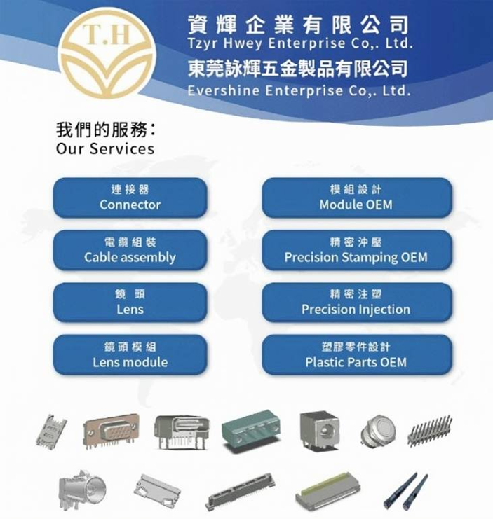 資輝企業於 COMPUTEX 2025 展示高速連接器與防水解決方案，吸引國際買主參觀