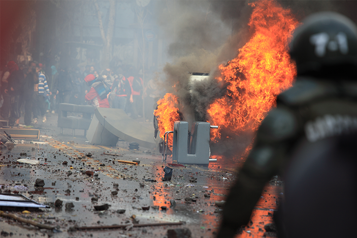 中央銀行報告2025全球經濟風險示意圖