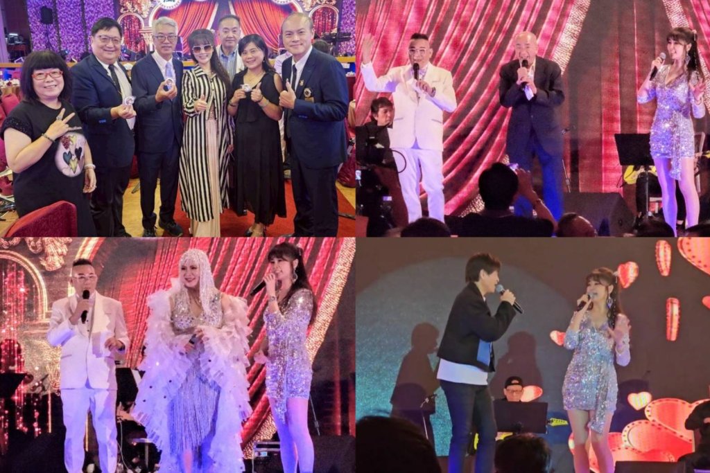 安琪菈特別從廈門返台主持「風華再現」台北歌舞餐廳秀