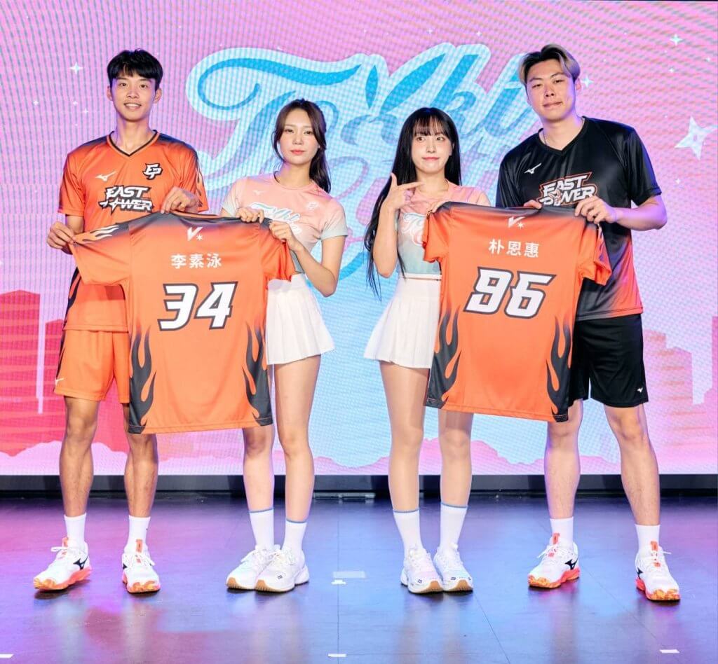 Tokki Cutie 臺北伊斯特啦啦隊成員 Judy、李素泳、朴恩惠