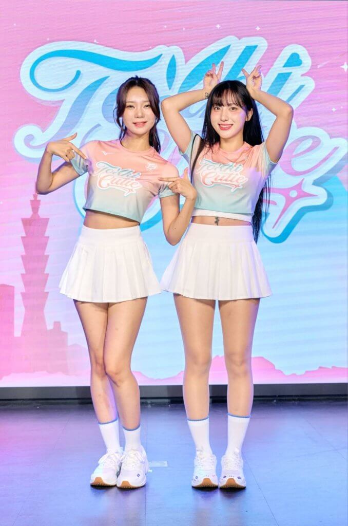 Tokki Cutie 臺北伊斯特啦啦隊成員 Judy、李素泳、朴恩惠