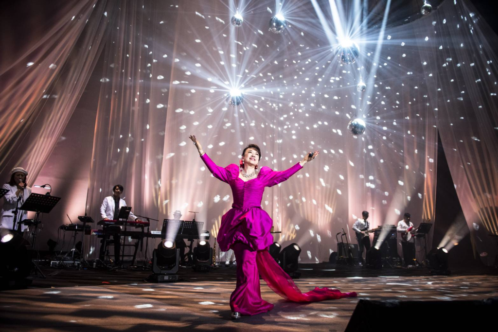 倩玉 Thank you for your smile 高雄演唱會現場宣傳海報