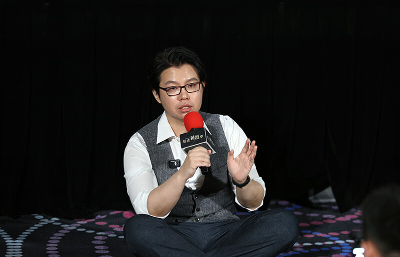 房產剎價學首發活動現場照片 - 談判大叔陳侯勳 談判大叔陳侯勳於《房產剎價學》首發分享會現場演講