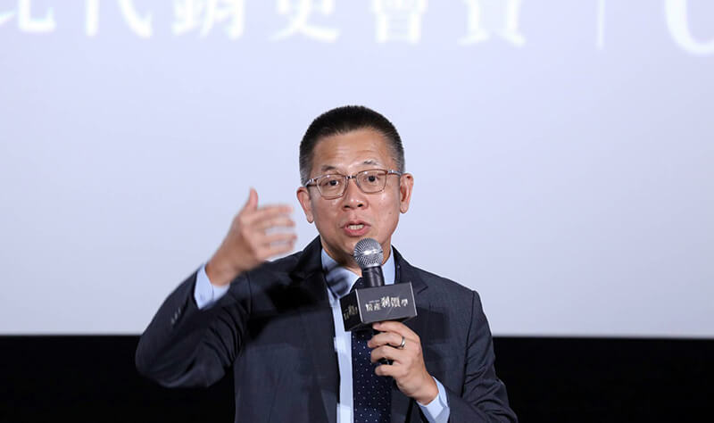 房產剎價學首發活動現場照片 - 談判大叔陳侯勳 談判大叔陳侯勳於《房產剎價學》首發分享會現場演講