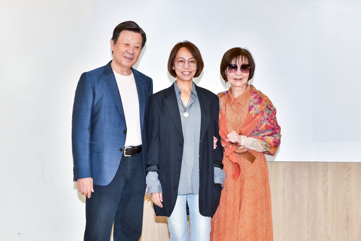 歸亞蕾與寇世勳在《拾光》殺青記者會同台亮相，分享電影拍攝心得