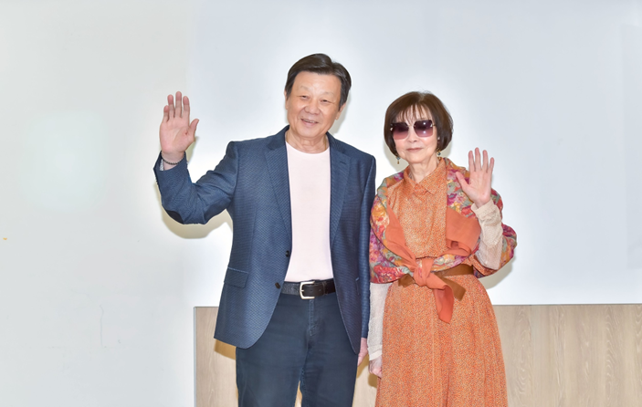 歸亞蕾與寇世勳在《拾光》殺青記者會同台亮相，分享電影拍攝心得