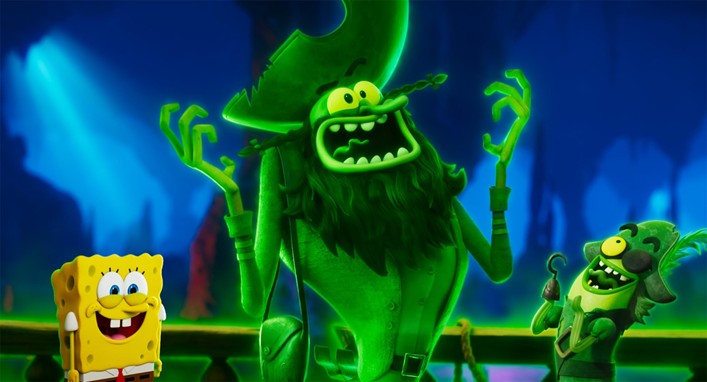 海綿寶寶電影尋找方褲 海綿寶寶在電影《尋找方塊褲》中