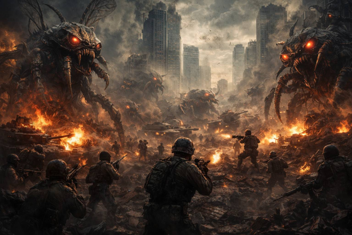 Alt粉絲自製《昆蟲》概念預告片描繪基因實驗失控的末日科幻城市