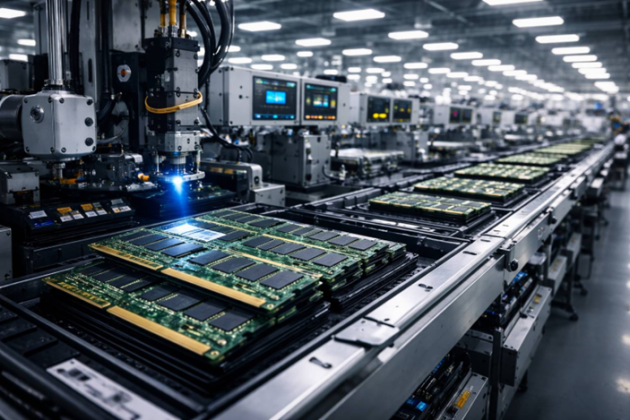 Computer Ram Production Soaring AI memory prices threaten consumer electronics demand in 2026