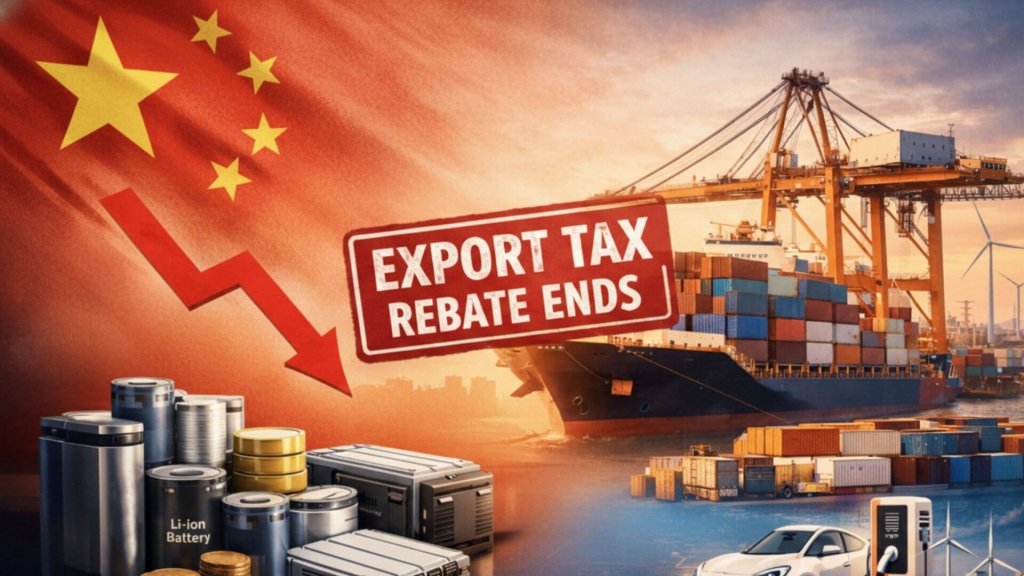 2026年中國出口退稅新政圖表，249項產品取消退稅分類說明