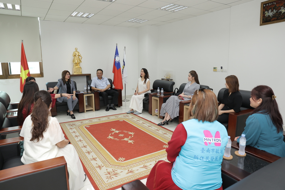 台越青年創世代啟動儀式，中華新住民關懷協會推動臺越徵才培力計畫，目標三年培育5,000名跨國人才