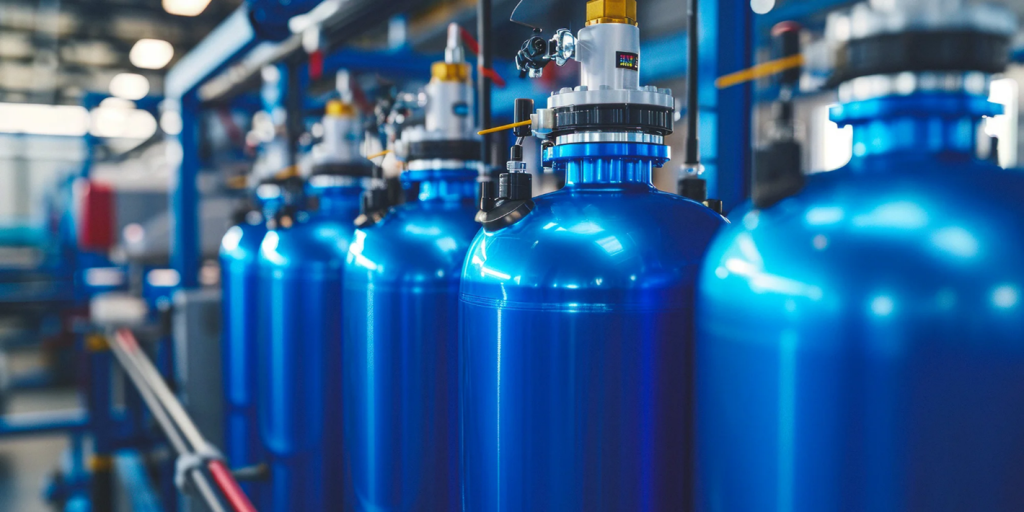 中東衝突油庫爆炸黑煙與半導體供應鏈空運成本上升示意