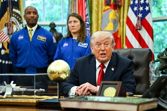 聯準會主席鮑威爾宣布維持美國基準利率不變