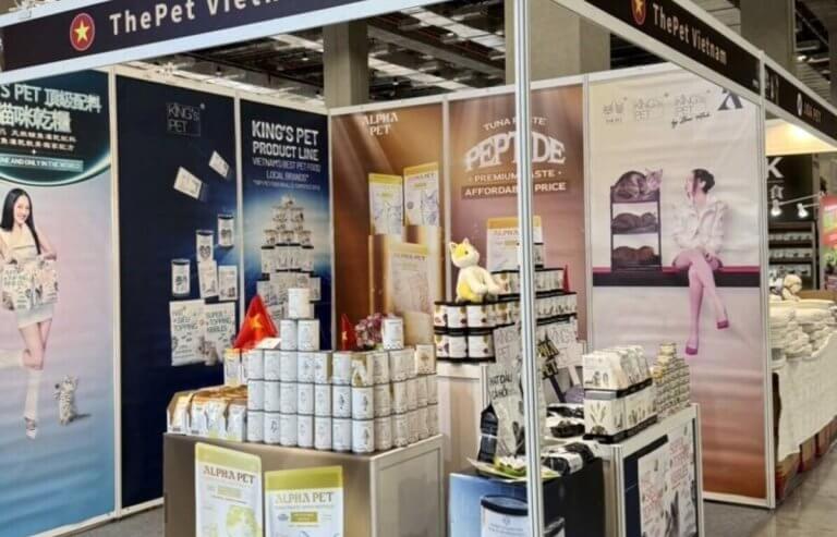 The Pet Vietnam亮相2026台北國際寵物用品展 展現越南寵物食品品牌實力
