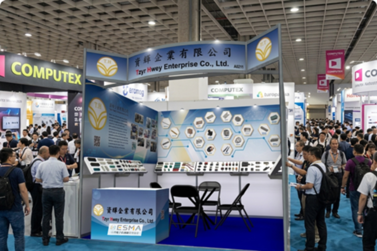 資輝企業於 COMPUTEX 2026 展出工業連接器與客製化線束解決方案