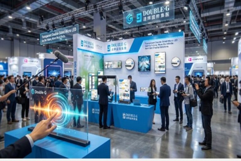 達輝國際 COMPUTEX 2026 展出 AI 智慧透明雙面顯示技術，金佳垠與高佳彬將現身體驗