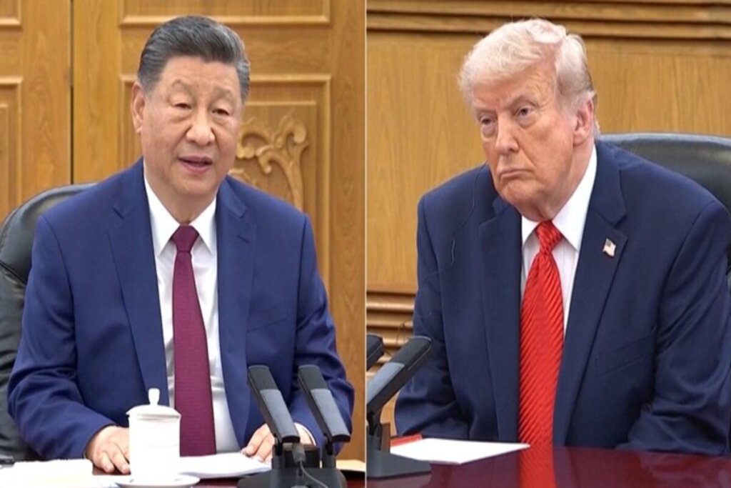川普與習近平北京會晤，討論美中貿易、能源、晶片與關稅議題