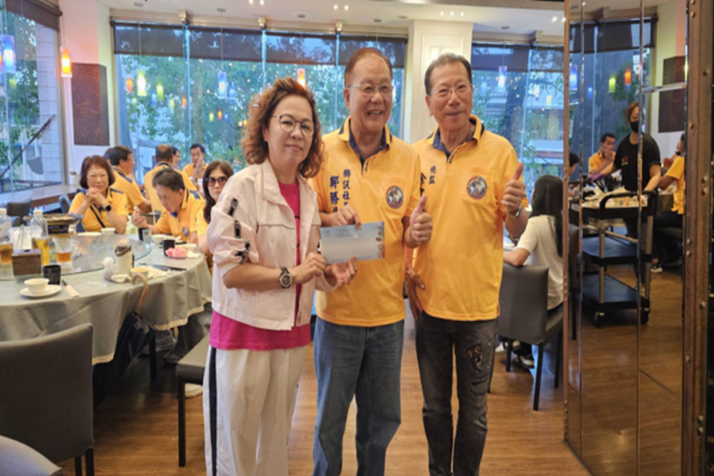 國際獅子會300B1區宜蘭二日感恩之旅獅友團體合影