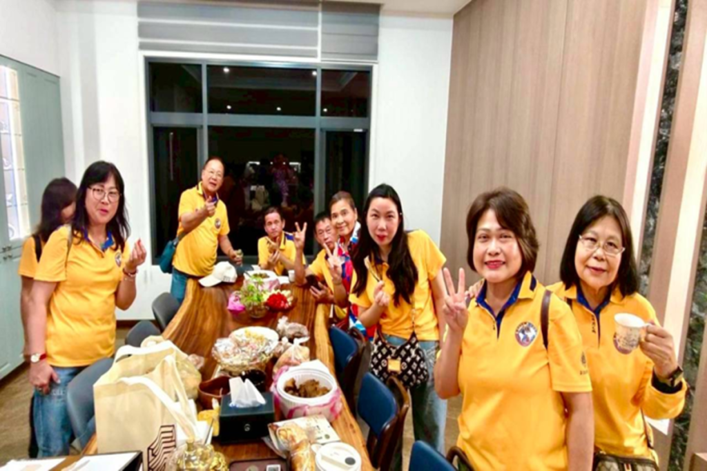國際獅子會300B1區宜蘭二日感恩之旅獅友團體合影