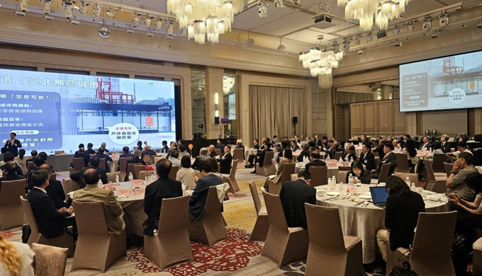 蔣萬安市長在三三會5月份例會專題演講，分享台北市政與城市發展成果