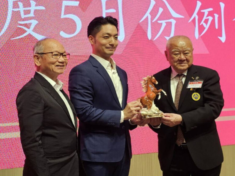 蔣萬安市長在三三會5月份例會專題演講，分享台北市政與城市發展成果