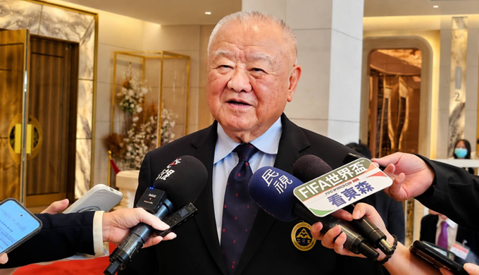 宏碁集團董事長陳俊聖出席三三會六月例會，會後接受媒體聯訪，分享宏碁轉型、國際化布局與AI應用觀點