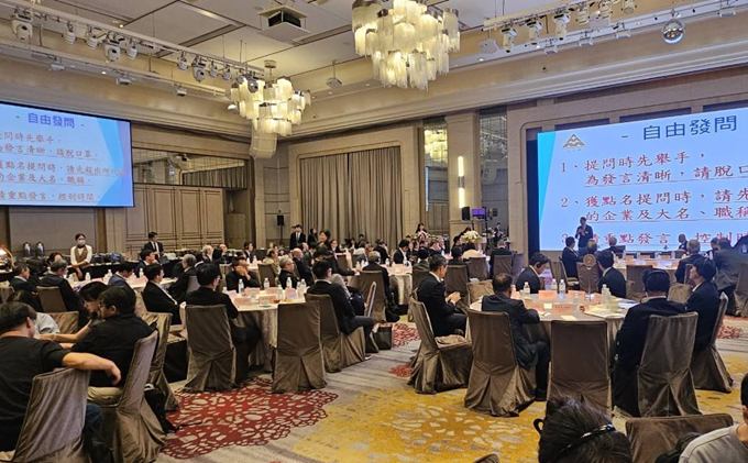 宏碁集團董事長陳俊聖出席三三會六月例會，會後接受媒體聯訪，分享宏碁轉型、國際化布局與AI應用觀點