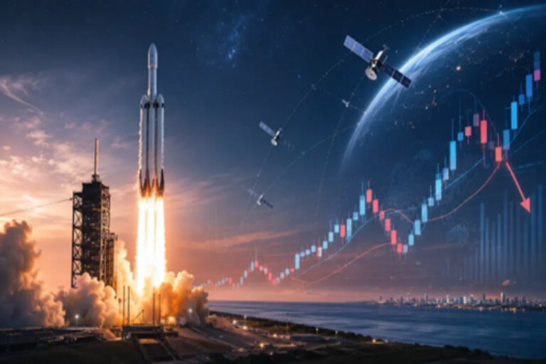 SpaceX股價重挫市值遭台積電超車
