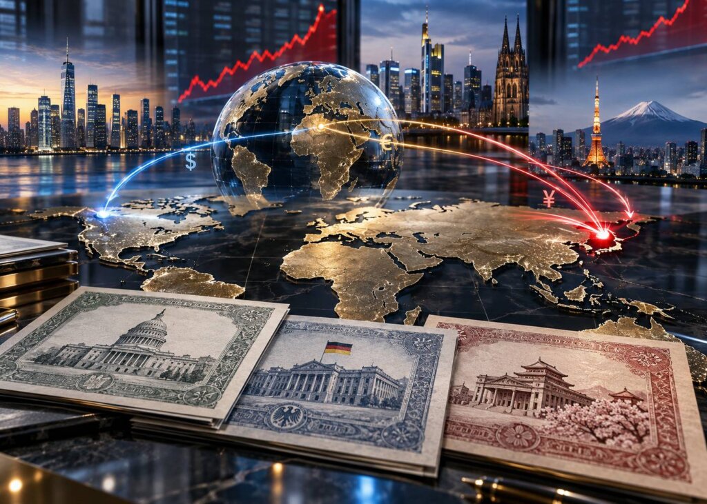 聯準會10月再升息與全球債市震盪 高盛預估聯準會10月再升息,全球公債殖利率同步攀升示意圖