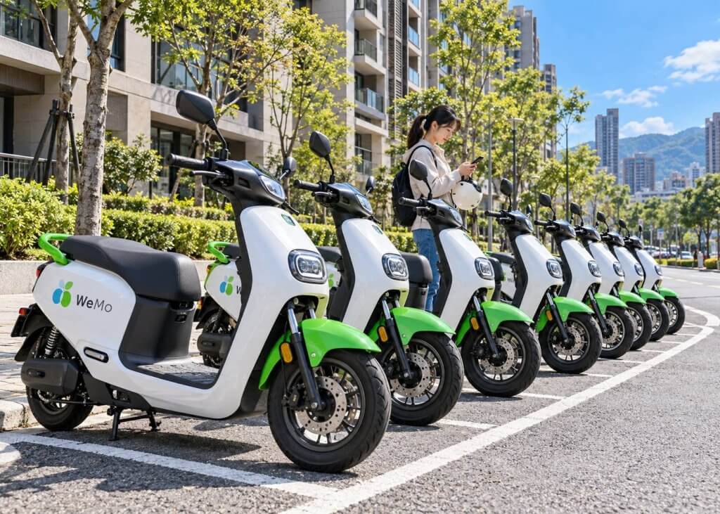 WeMo共享電動機車